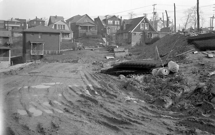 Brookline Boulevard Reconstruction - November 1935.