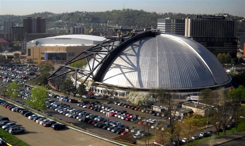 The Civic Arena (Mellon Arena) in 2010.