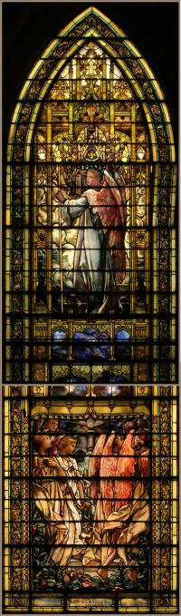 Charles Stained Glass Window