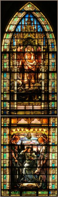 Denny Stained Glass Window