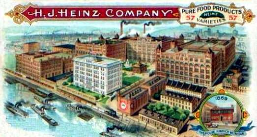The Heinz factory on the north side