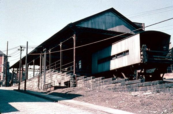 The upper station of the Knoxville Incline.