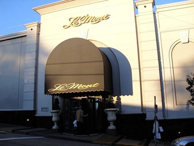 Fine dining with a
 view of the Golden Triangle at the Lemont