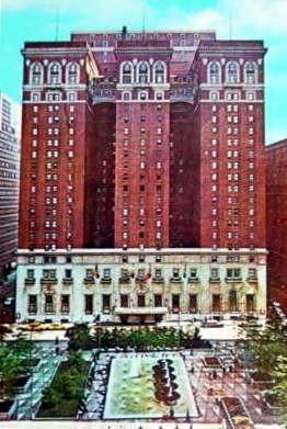 Mellon Square
 Plaza and the William Penn Hotel