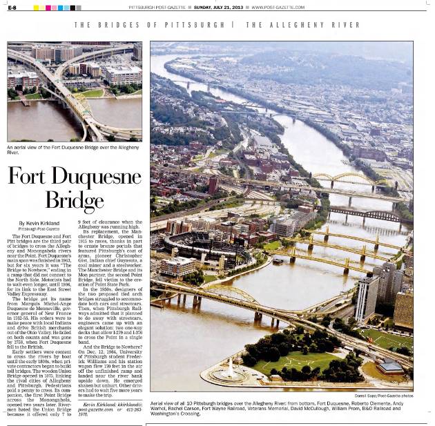 Pittsburgh Post-Gazette - July 21, 2013