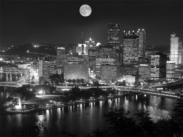 A Full Moon Over Pittsburgh - 2010.