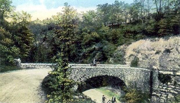 Schenley Park - The Bridal Bridge in Panther Hollow