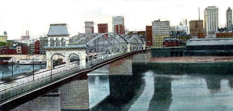 The Smithfield Street Bridge - 1907.