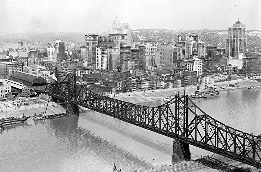 The Wabash Bridge in 1938.