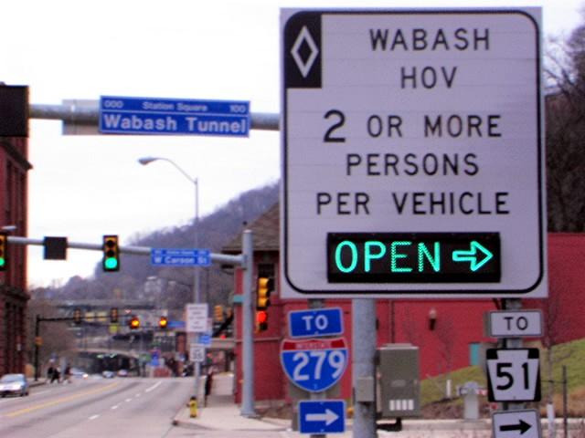 The entrance to the Wabash Ramp in Pittsburgh.