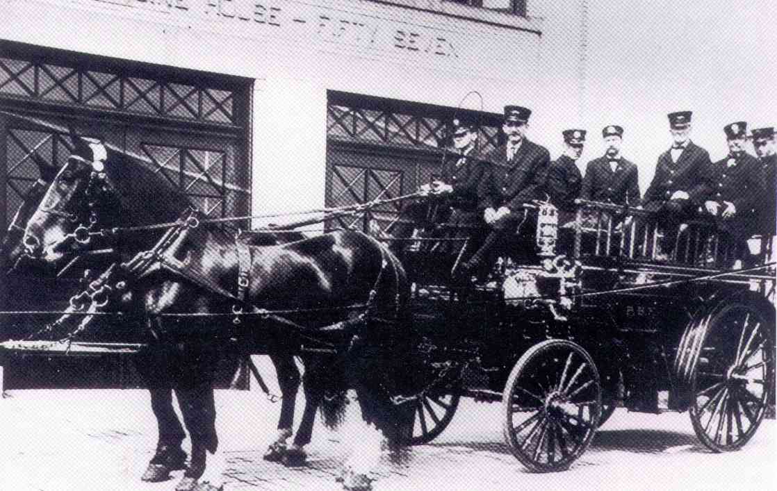 Brookline Firefighters - 1911