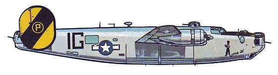 B24 of the 448th Bomb Group