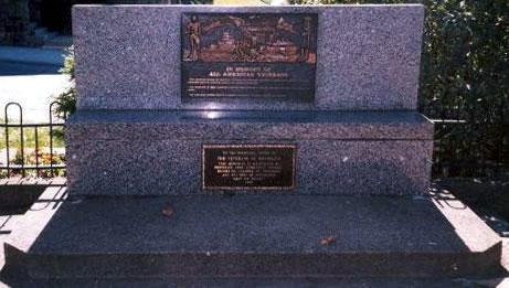 The Brookline Veteran's Memorial.