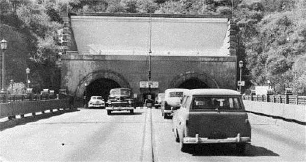 The Liberty Tunnels, North Portal - 1950's