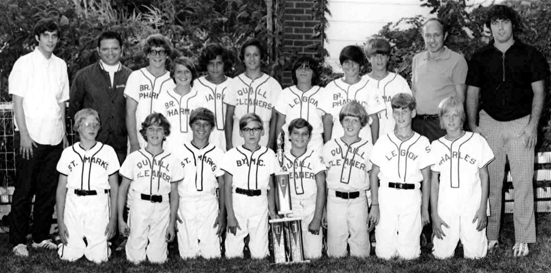 Picture of 1972 Little League All-Stars.