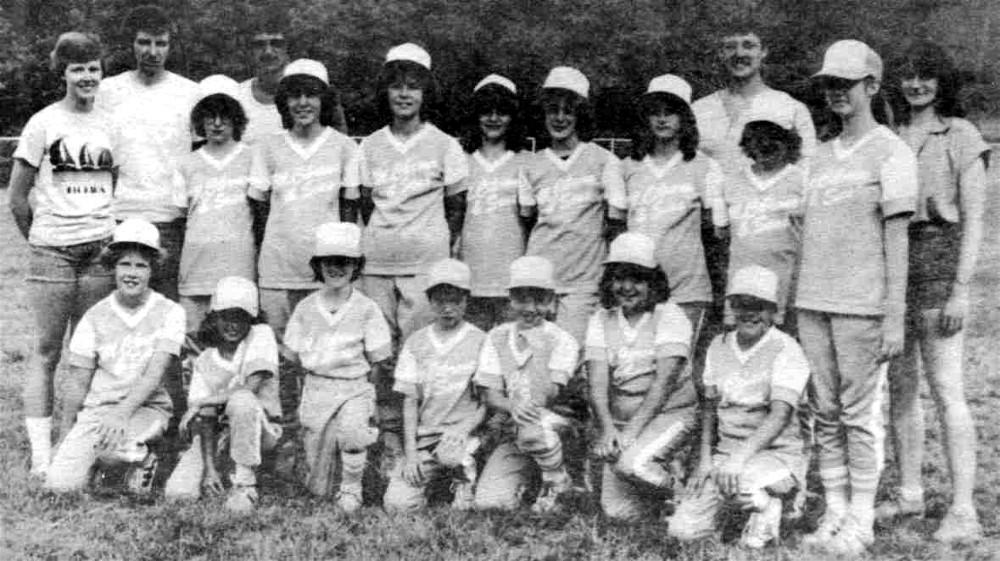Picture of 1981 M. Cibrone and Sons Girls Little League
 Softball Team