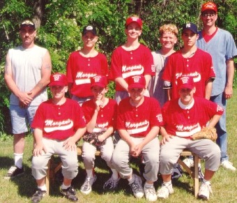 Picture of 1998 Morgan's
 Senior League team
