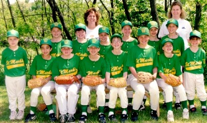 Picture of 1998 St. Marks Little League Team
