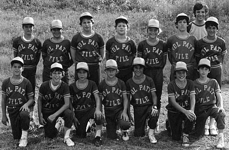 Picture of 1981 Volpatt Tile Little League Team