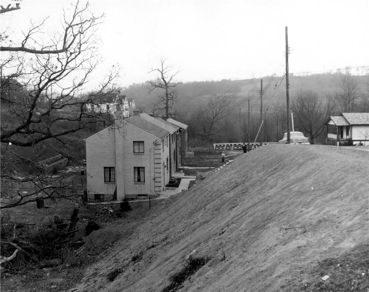 Chelton Avenue - January 1955