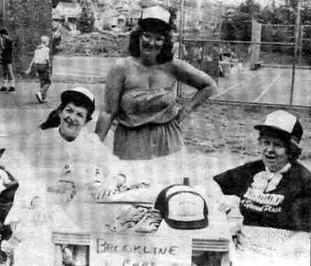 Elva McGibbeny, Pat Ruby, and Alice Doran.