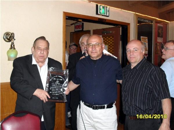Chuck Senft, Mike Bayens and Bob Healy.