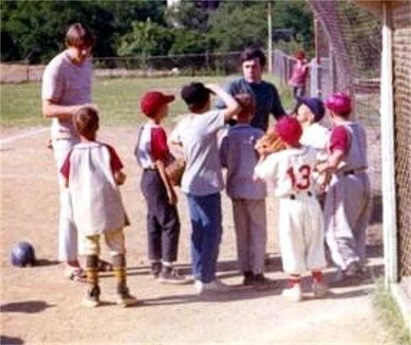 Danny McGibbeny coaching Day League, 1970.