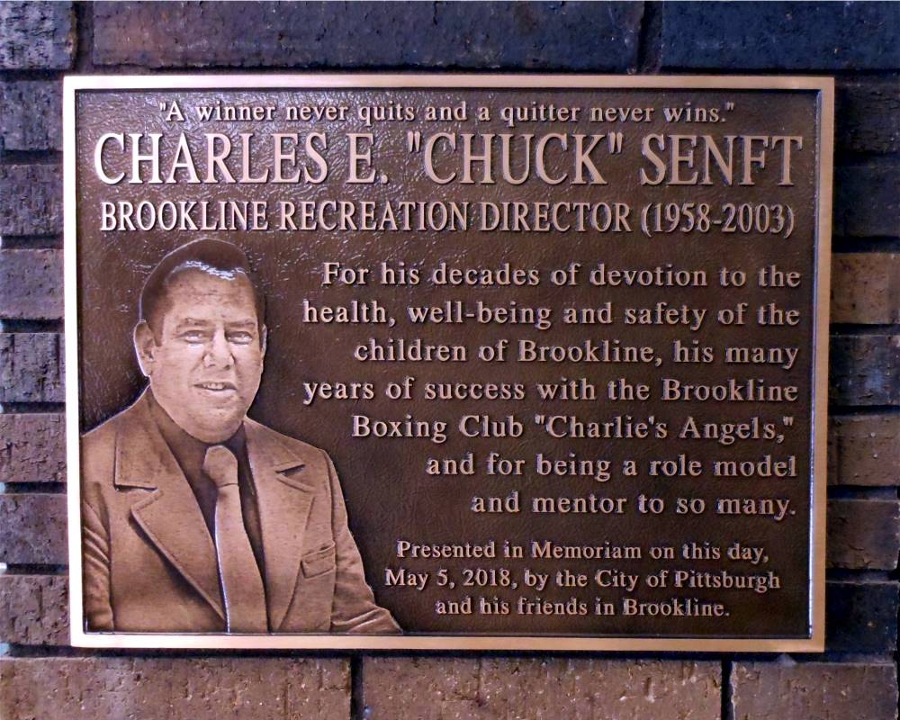 Dedication of the Chuck Senft Memorial Plaque - 5/5/18