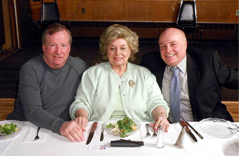 Toxy Healy with sons Dave and Bob