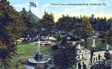 A General View of Kennywood Park in 1920