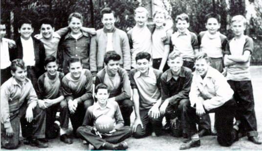 Brookline Elementary Soccer Team - 1948