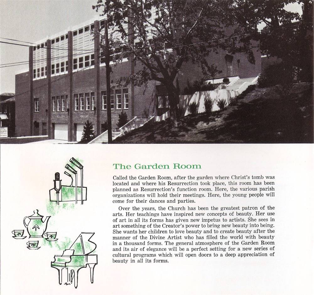 Resurrection Middle School Dedication Booklet - 1965