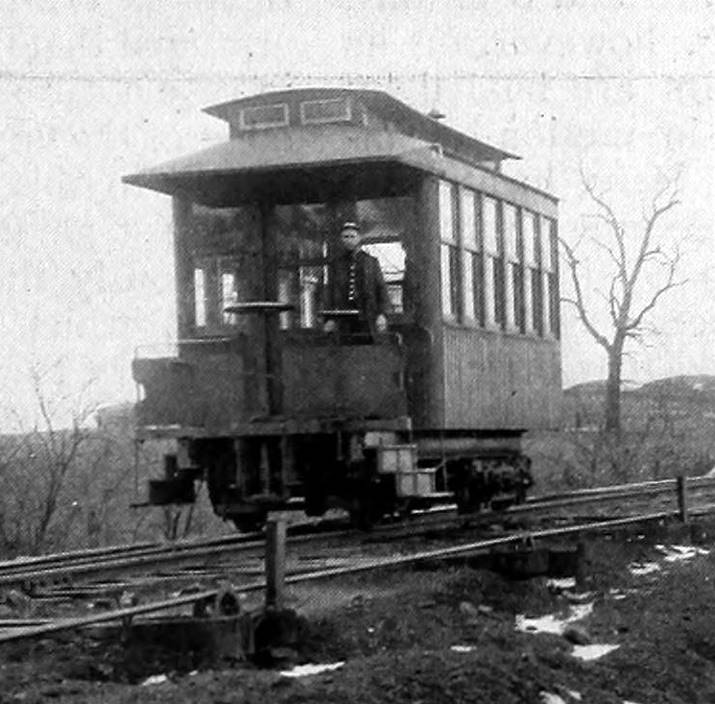 A vintage turn-of-the-century
Castle Shannon Incline Car.