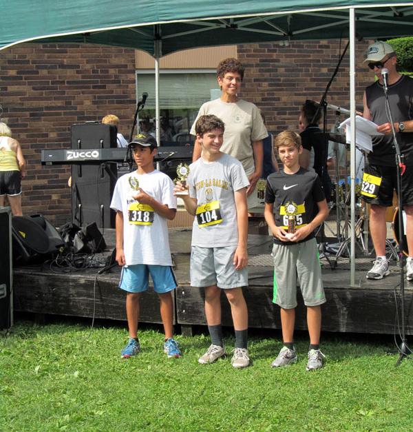 The awards presentation.