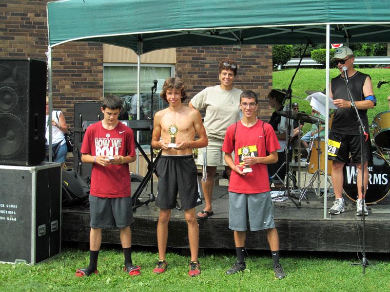 The awards presentation.