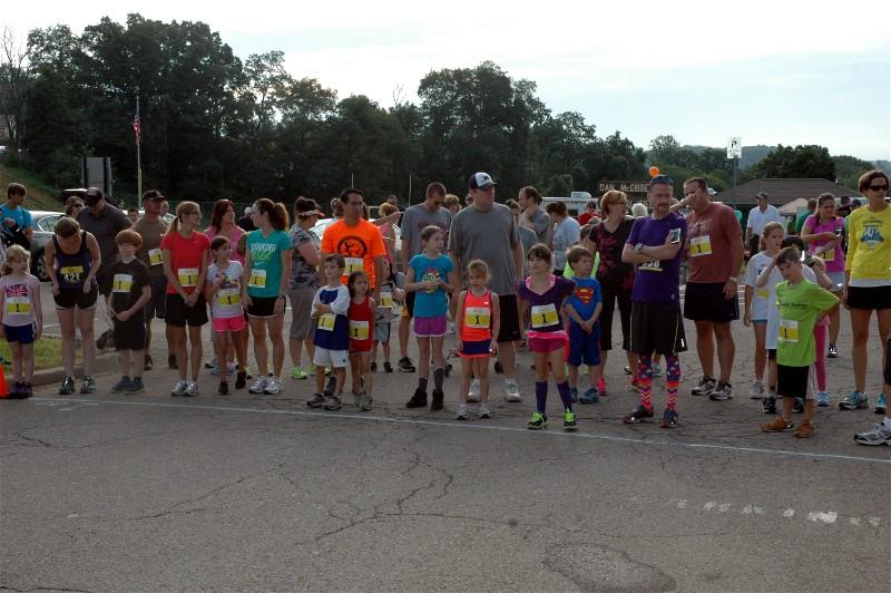 Mini-Breeze starting line.