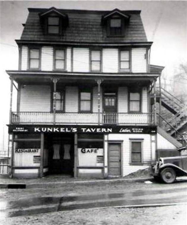 Kunkel's Tavern at Hillview Avenue.