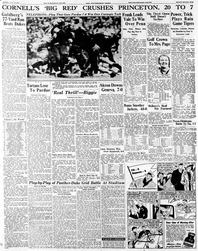 Pittsburgh Press - October 10, 1937