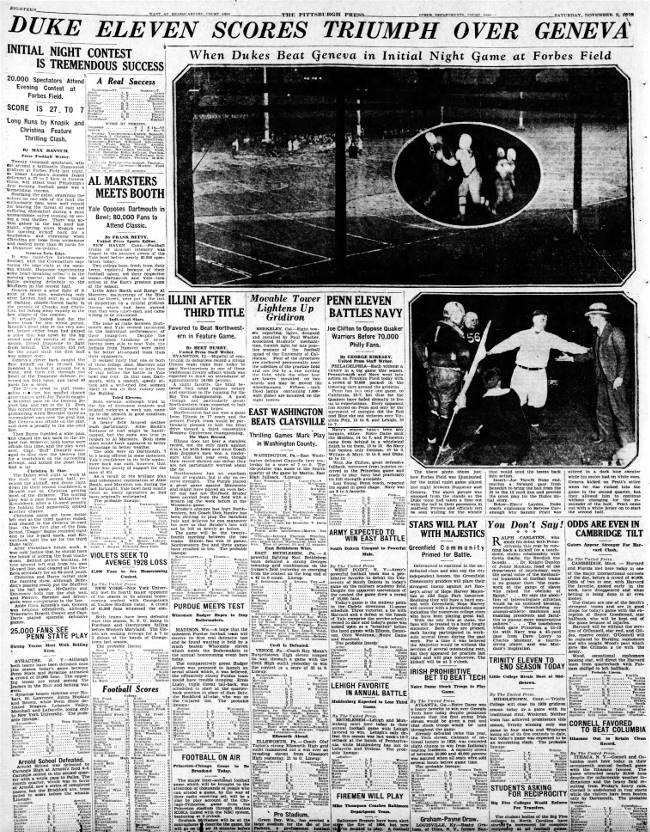 Pittsburgh Press - November 2, 1929