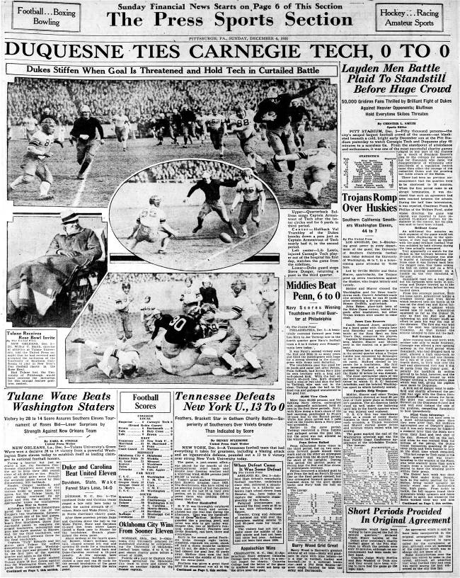 Pittsburgh Press - December 6, 1931