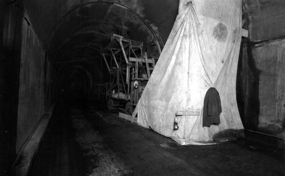 The Armstrong Tunnel - November 1928.