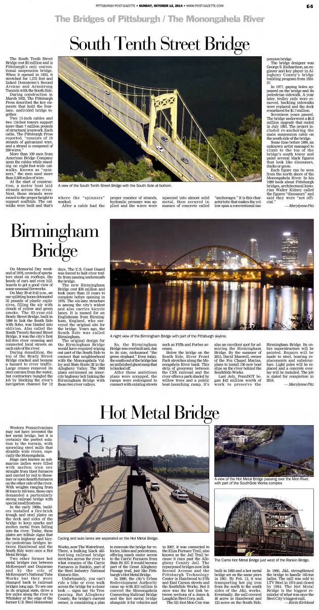 Pittsburgh Post-Gazette - October 12, 2014