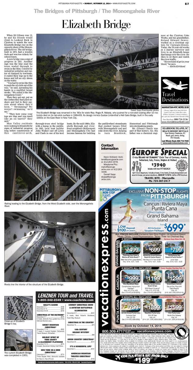 Pittsburgh Post-Gazette - October 12, 2014