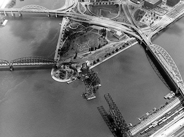 Pittsburgh's Point Bridges (18771970)