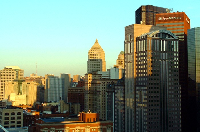 Skyscrapers in Pittsburgh - 2012.