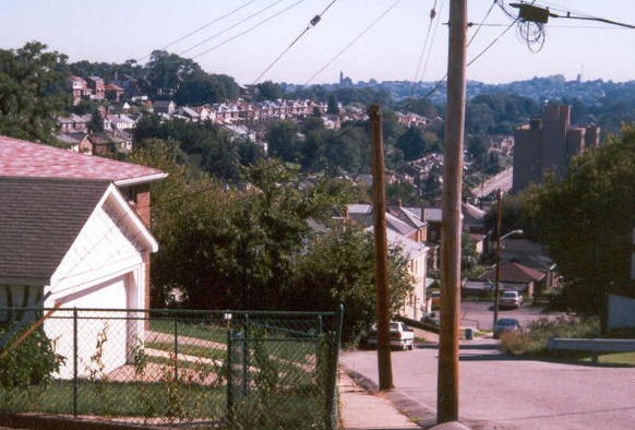 A view of East Brookline from Clippert Street.