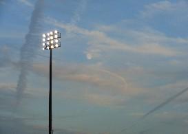 Moon Over Baldwin - October 9, 2011