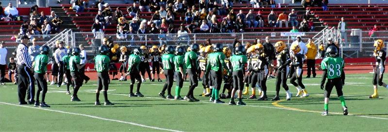 All season long, the Brookline defense was
the glue that held the team together when
the going got tough. On this day they did
their best, but allowed one too many big plays.