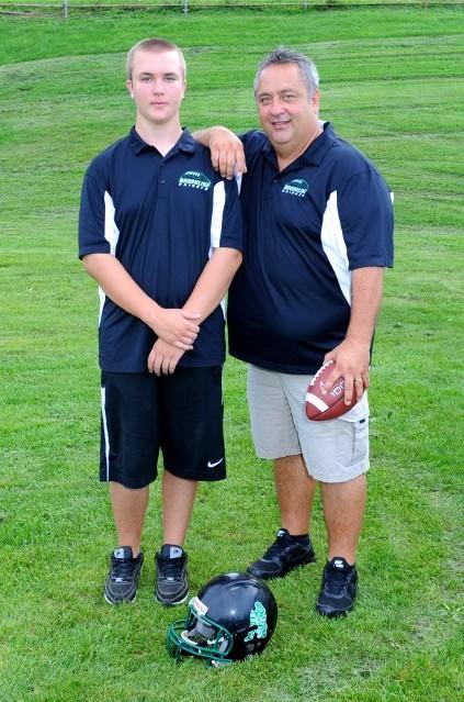 Coach Joe and his son Coach Joey - 2011