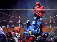 Rock'em Sock'em Robots -
You Knocked My Block Off.